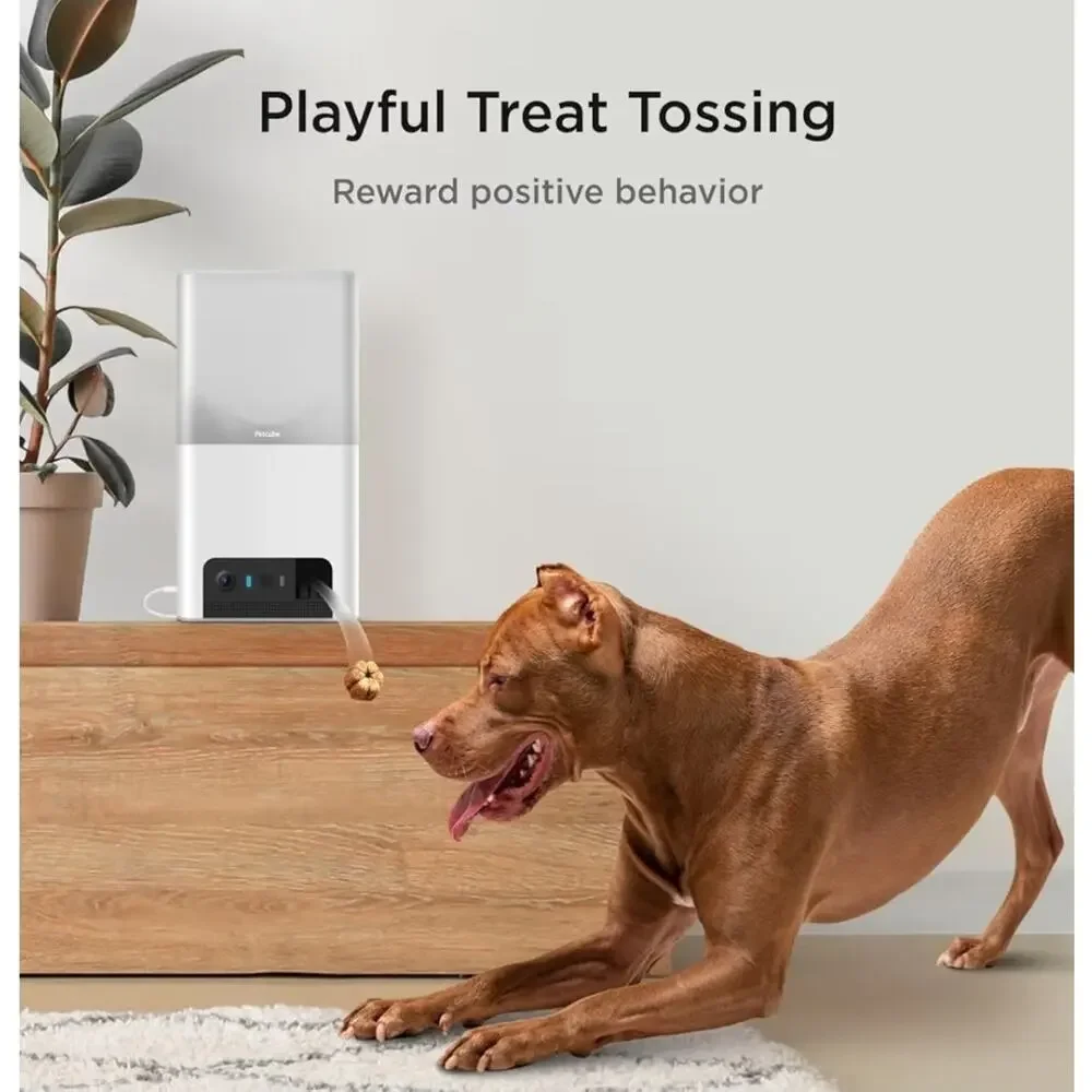 Petcube Bites 2 Lite WiFi Pet Camera Treat Dispenser 1080p HD Night Vision